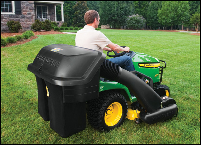 Small Riding Lawn Mower With Bagger