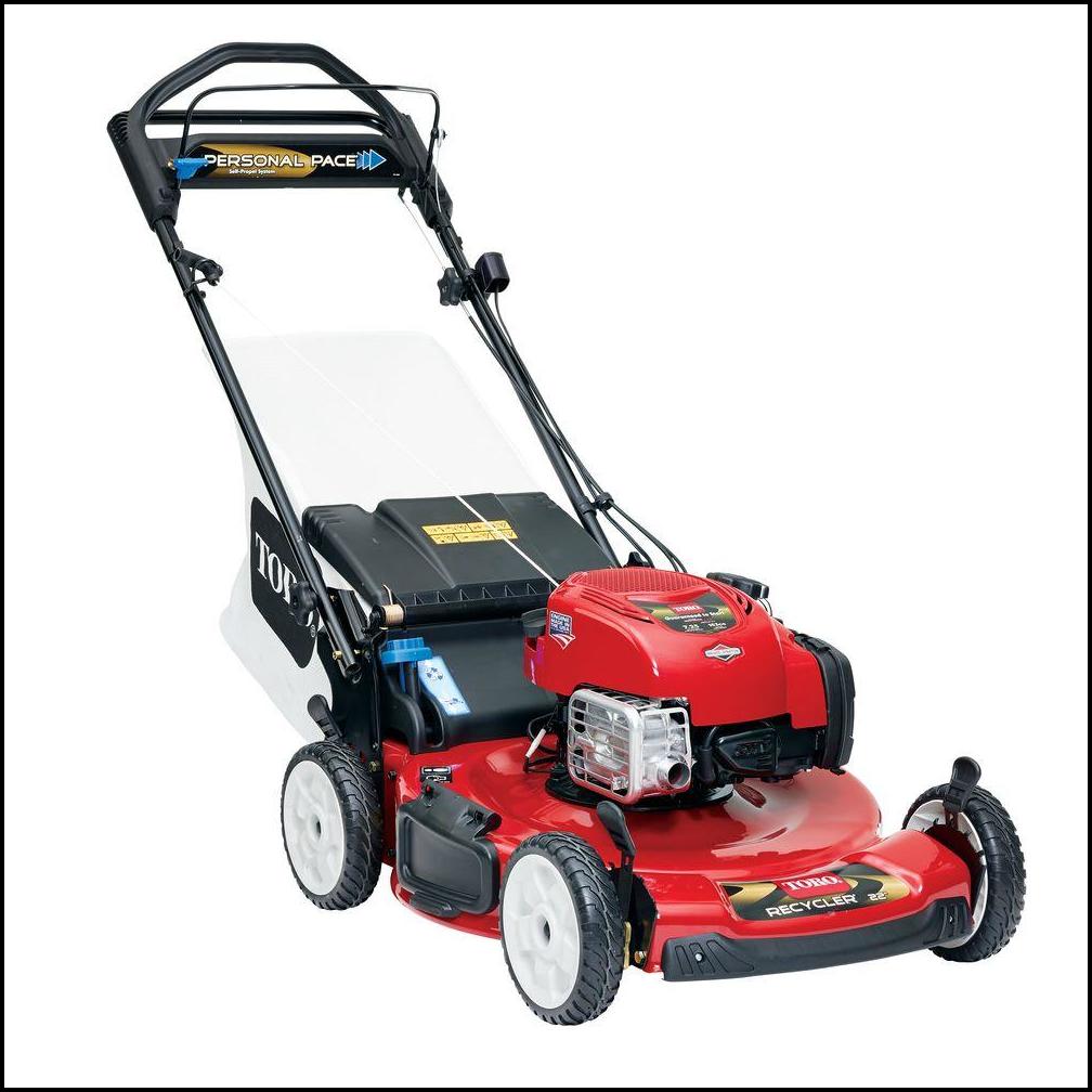 Electric Start Lawn Mowers Self Propelled