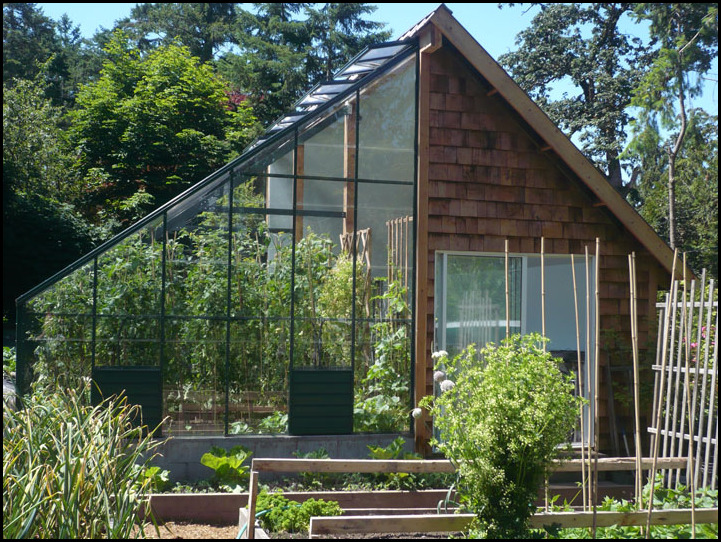Greenhouse Attached To House
