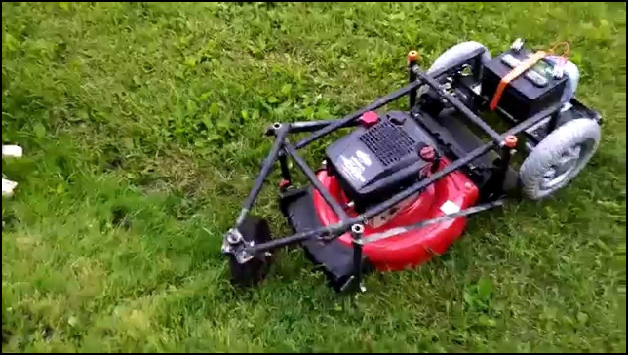 Remote Control Lawn Mower Diy