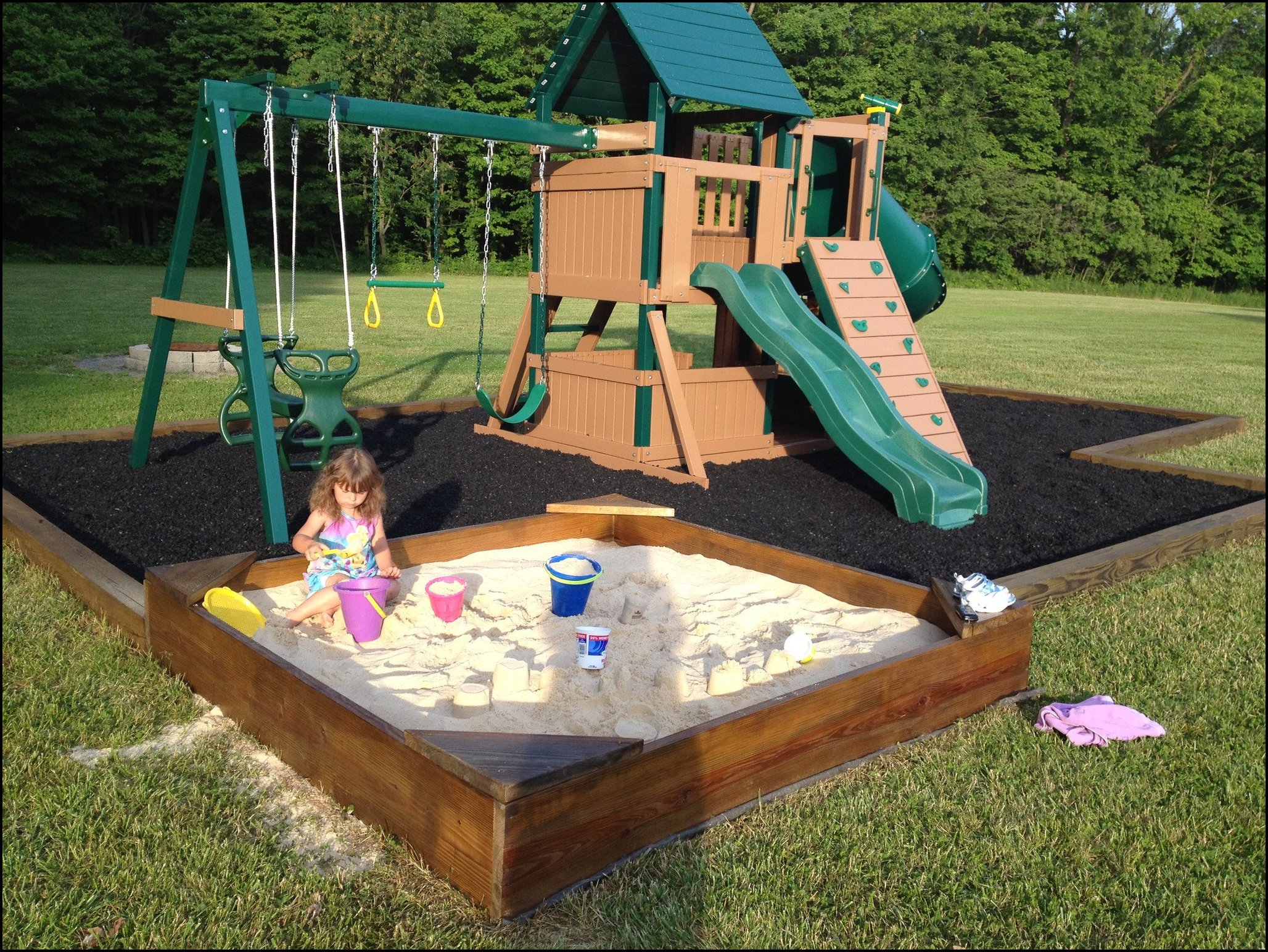 Rubber Mulch For Playground