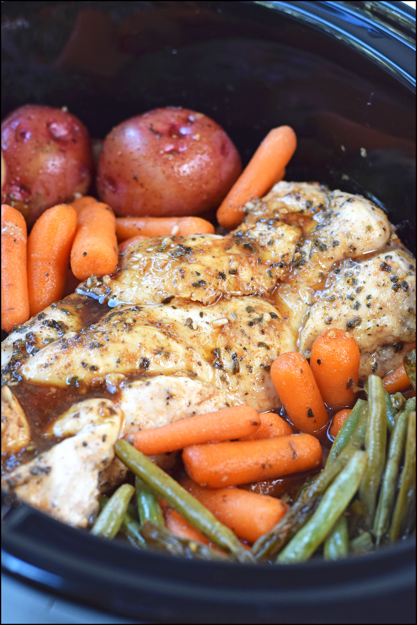 Chicken And Vegetables In Crock Pot | The Garden