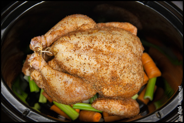 Whole Chicken Crock Pot With Vegetables